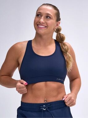 Rudis Navy Racerback Sports Bra - A Way of Life, NWT, XL